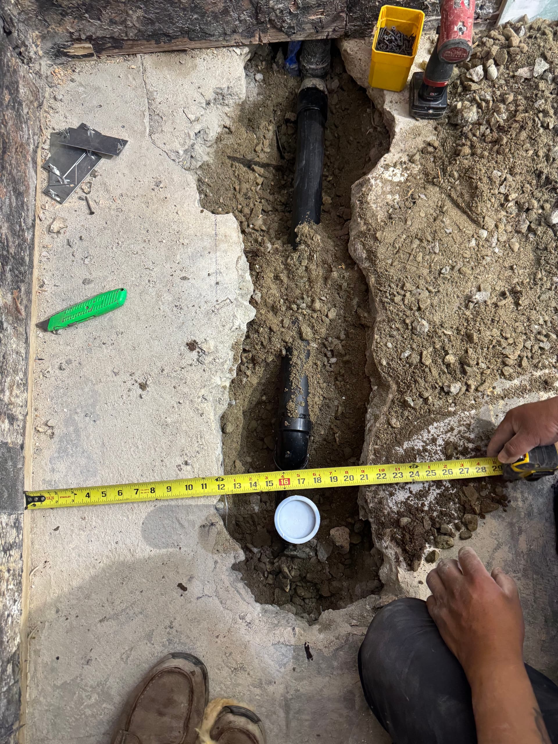 Gallery photos for Shower Valve and Drain Relocation in Rosemead: Image #2