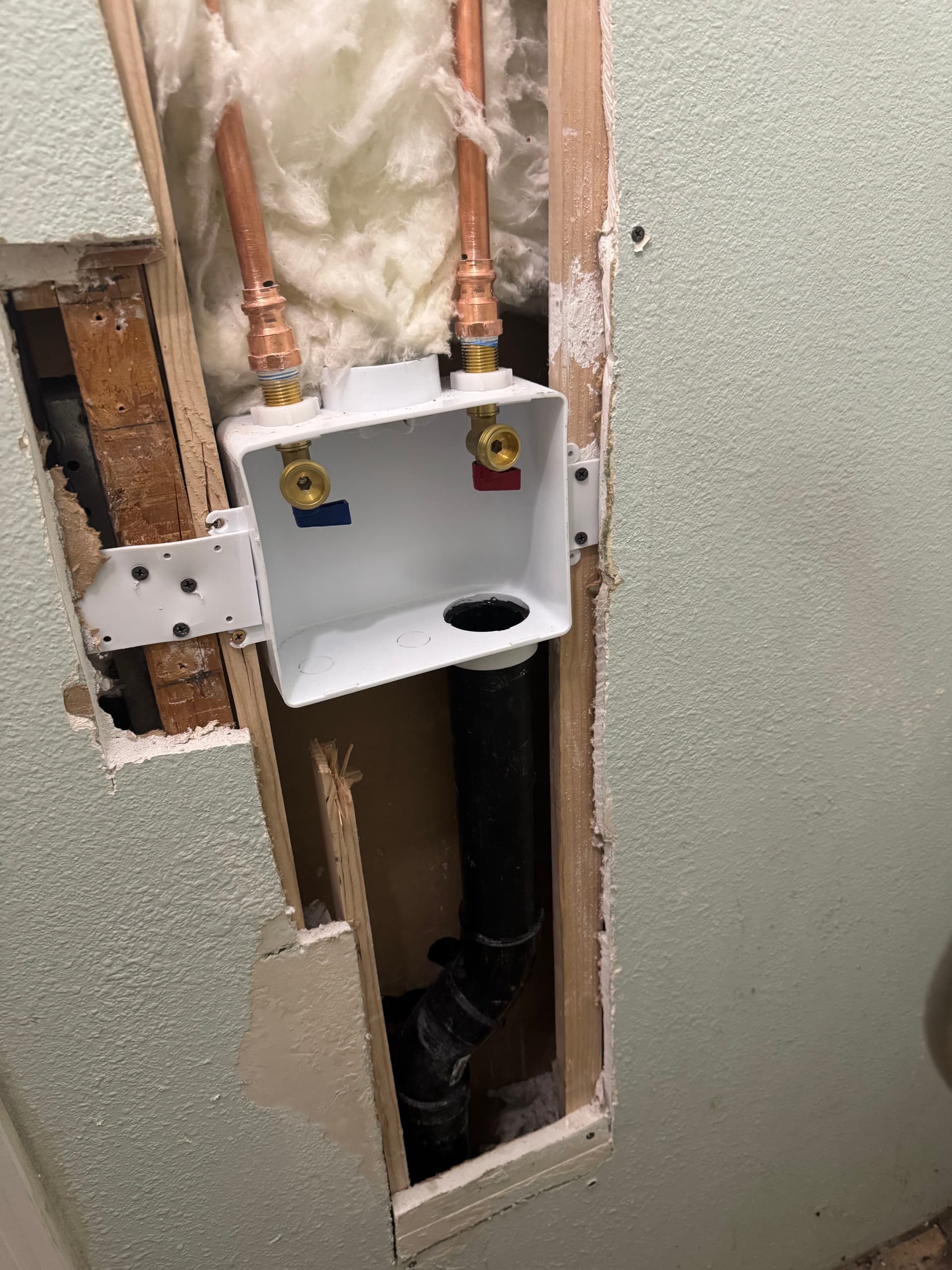 Gallery photos for Recessed Washer Box Replacement in Glendora: Image #2