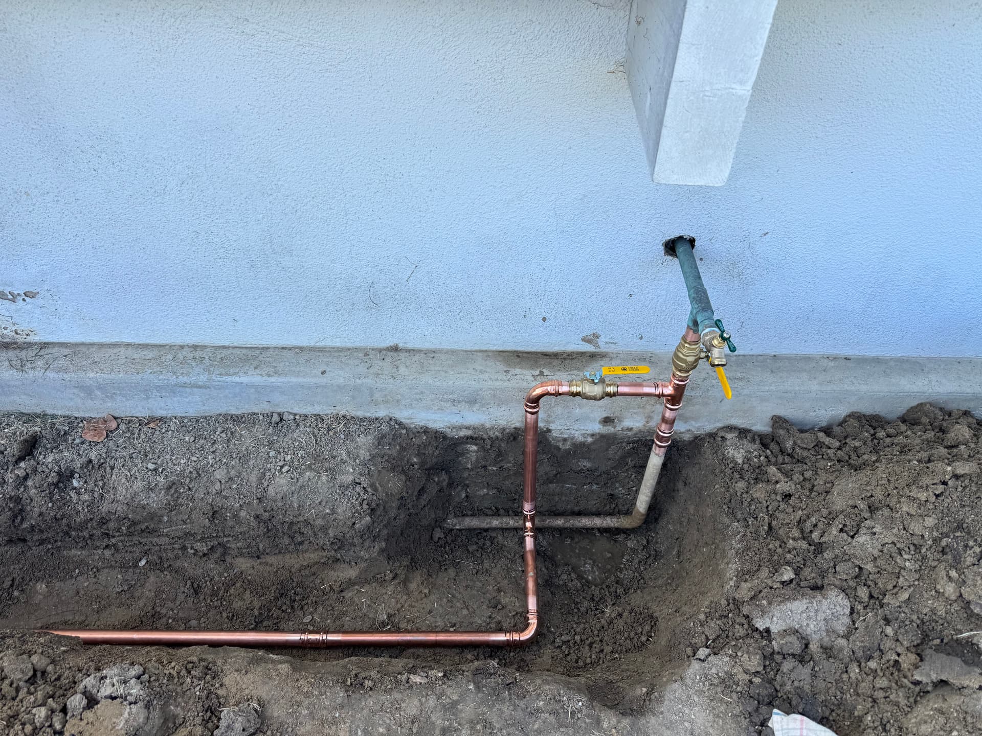 Gallery photos for Main Shutoff Valve Replacement and Irrigation Supply Line in La Mirada: Image #3