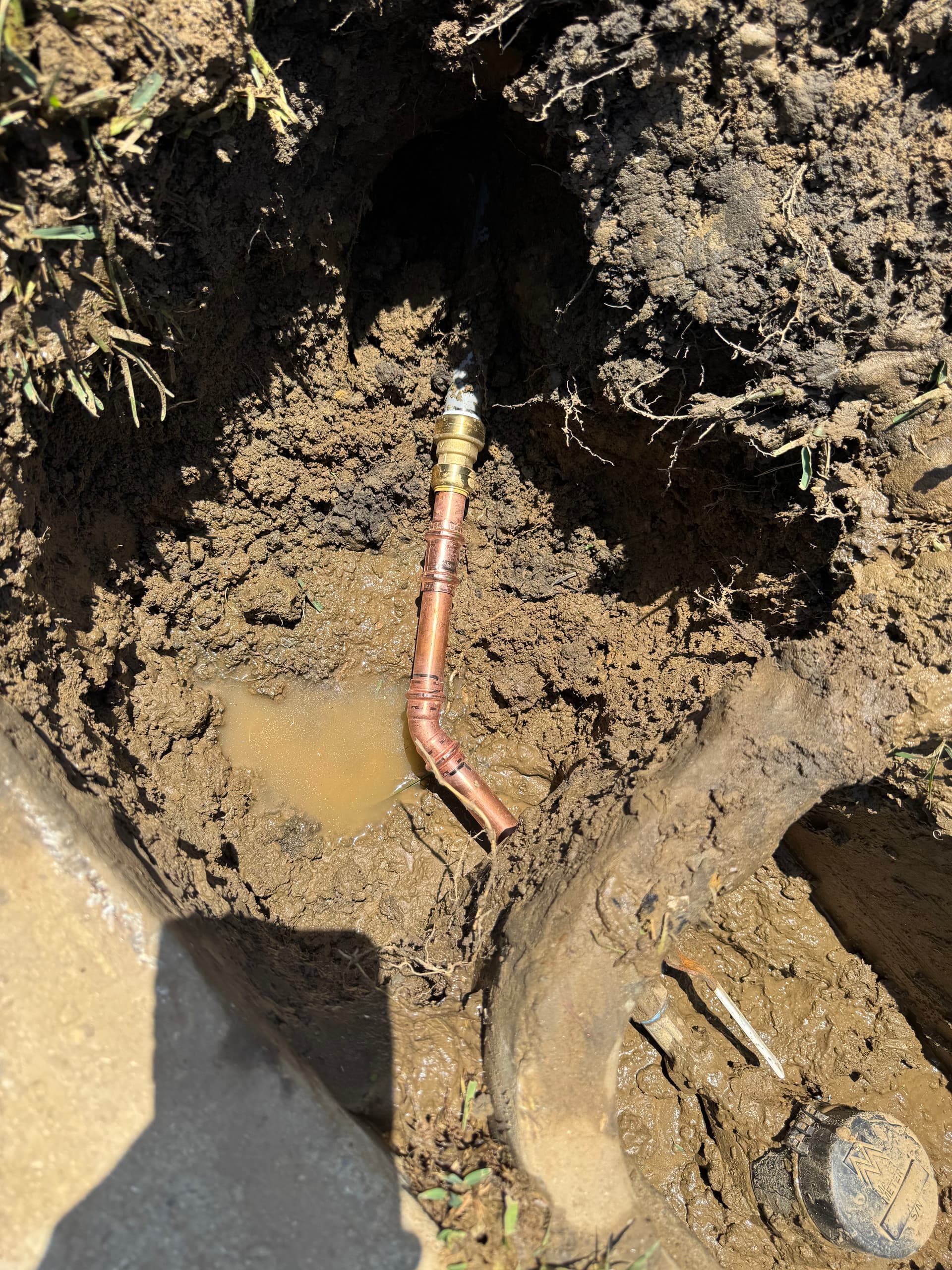 Gallery photos for Water Service PVC Line Leak Repair Near the Meter in Hacienda Heights: Image #1