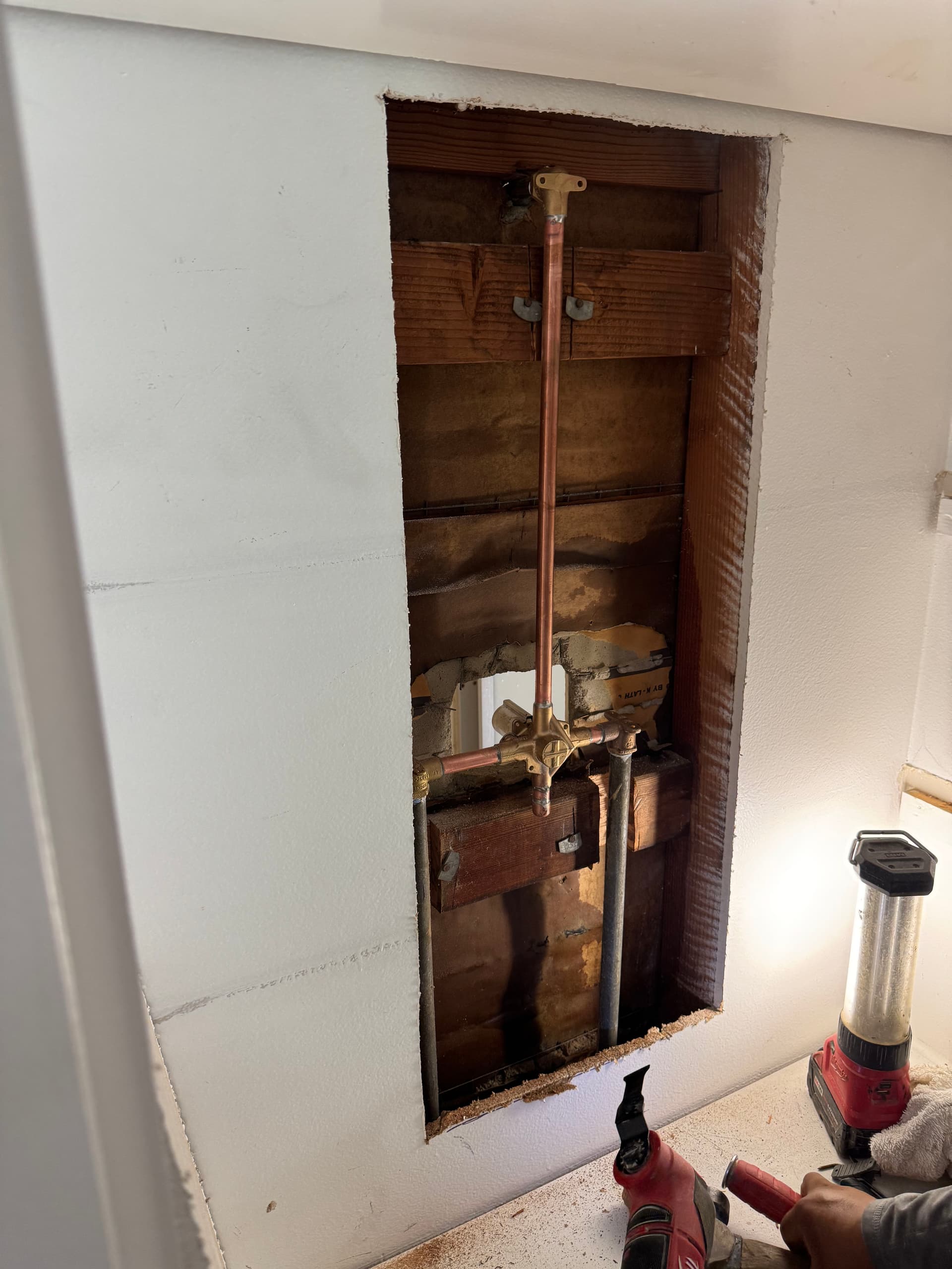 Gallery photos for Moen Retrofit Shower Valve Replacement Done Right: Image #1