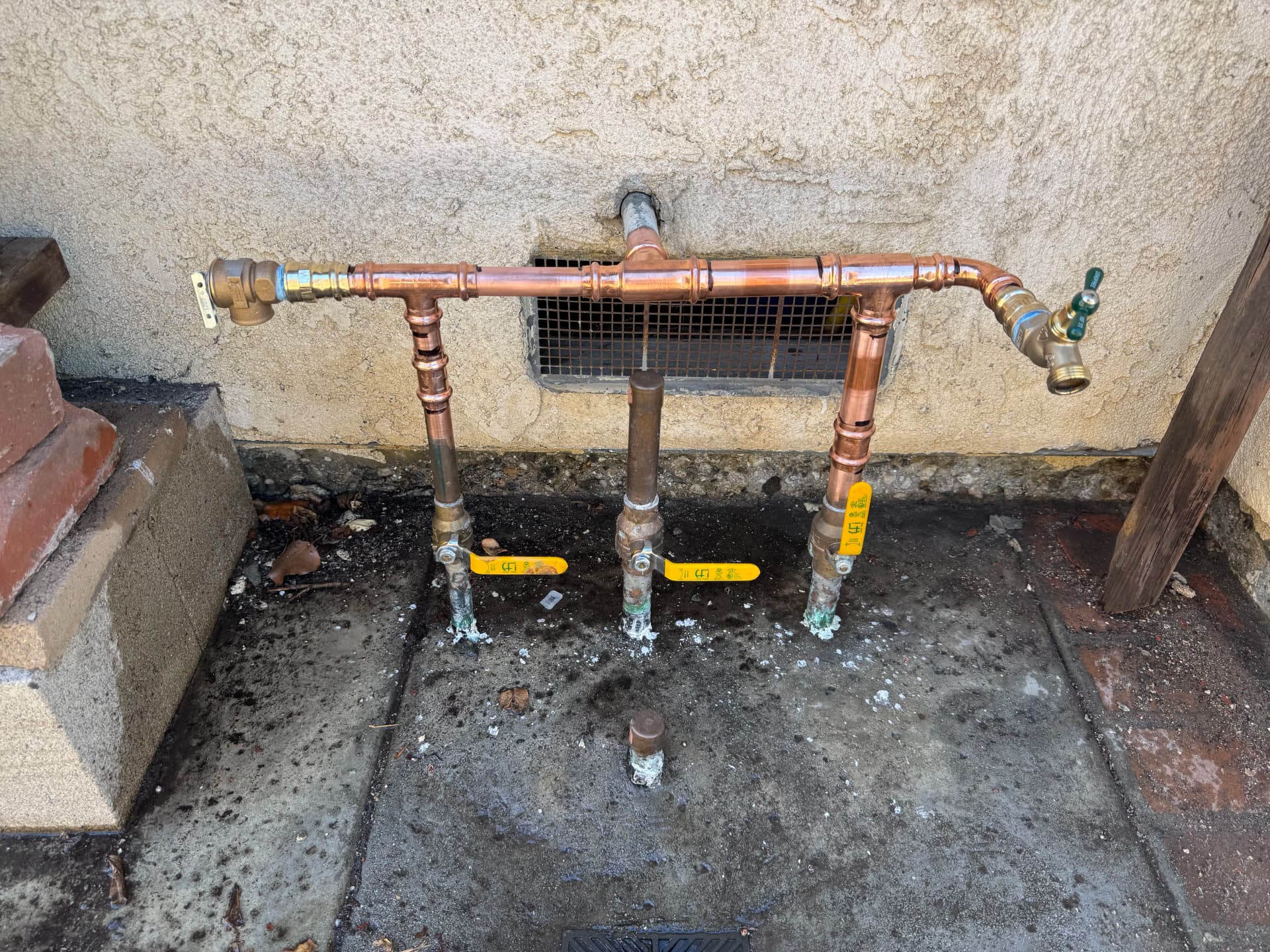 Gallery photos for 1-Inch Copper Water Service Line Replacement Done Right: Image #2