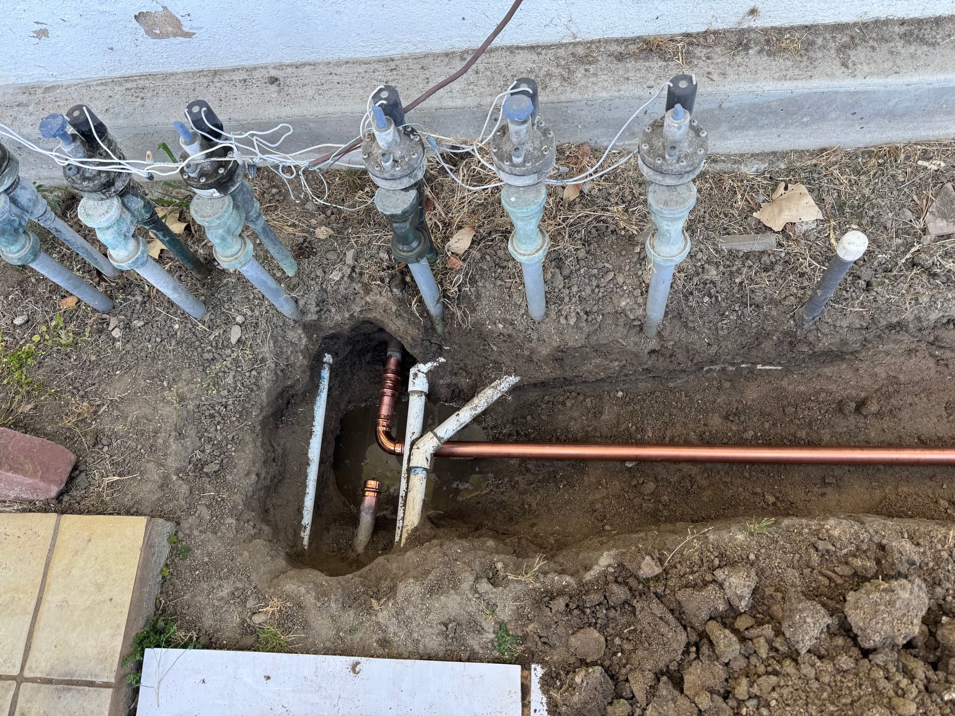 Gallery photos for Main Shutoff Valve Replacement and Irrigation Supply Line in La Mirada: Image #2