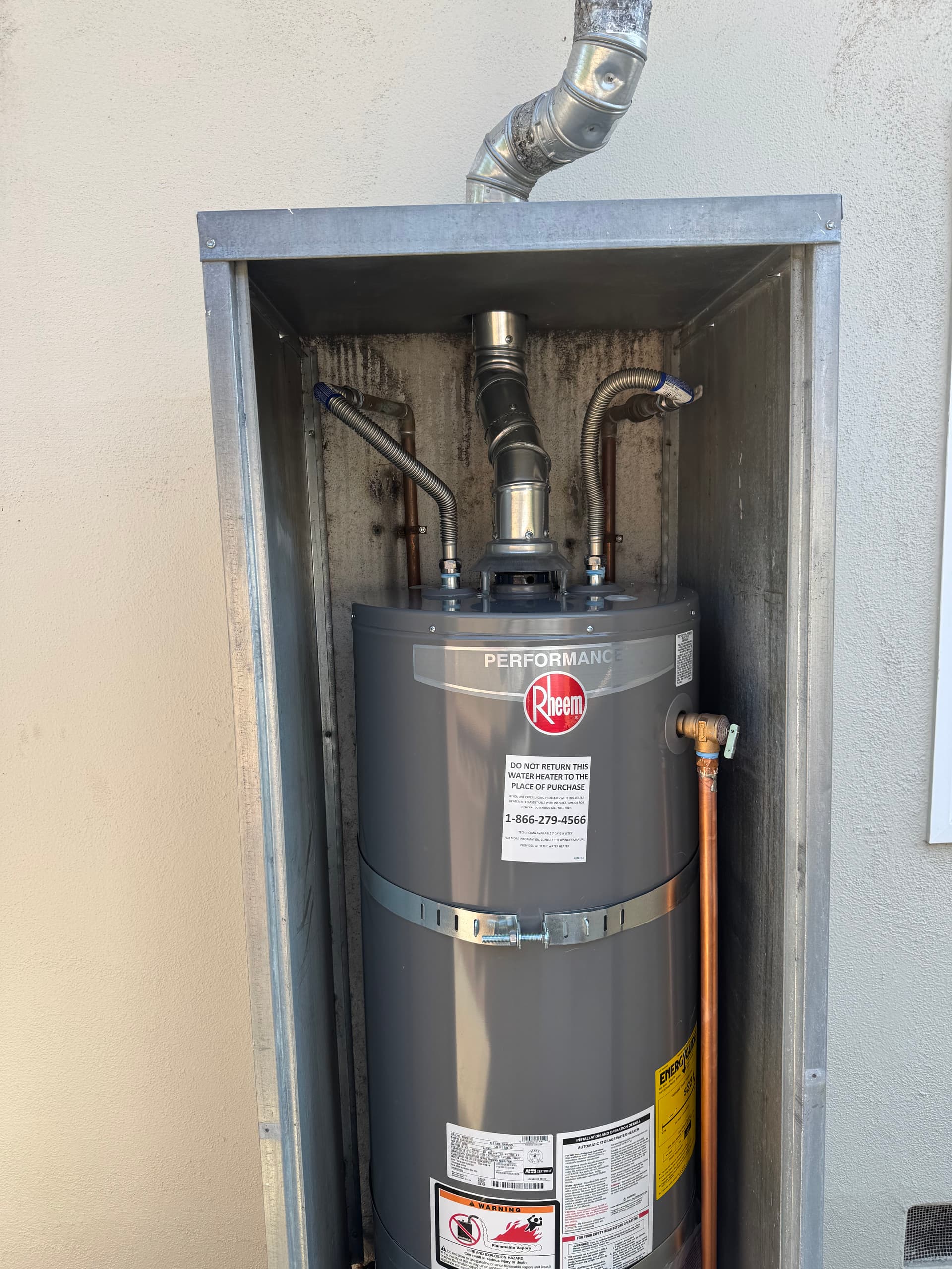 Gallery photos for 40-Gallon Gas Water Heater Replacement in San Gabriel CA: Image #1
