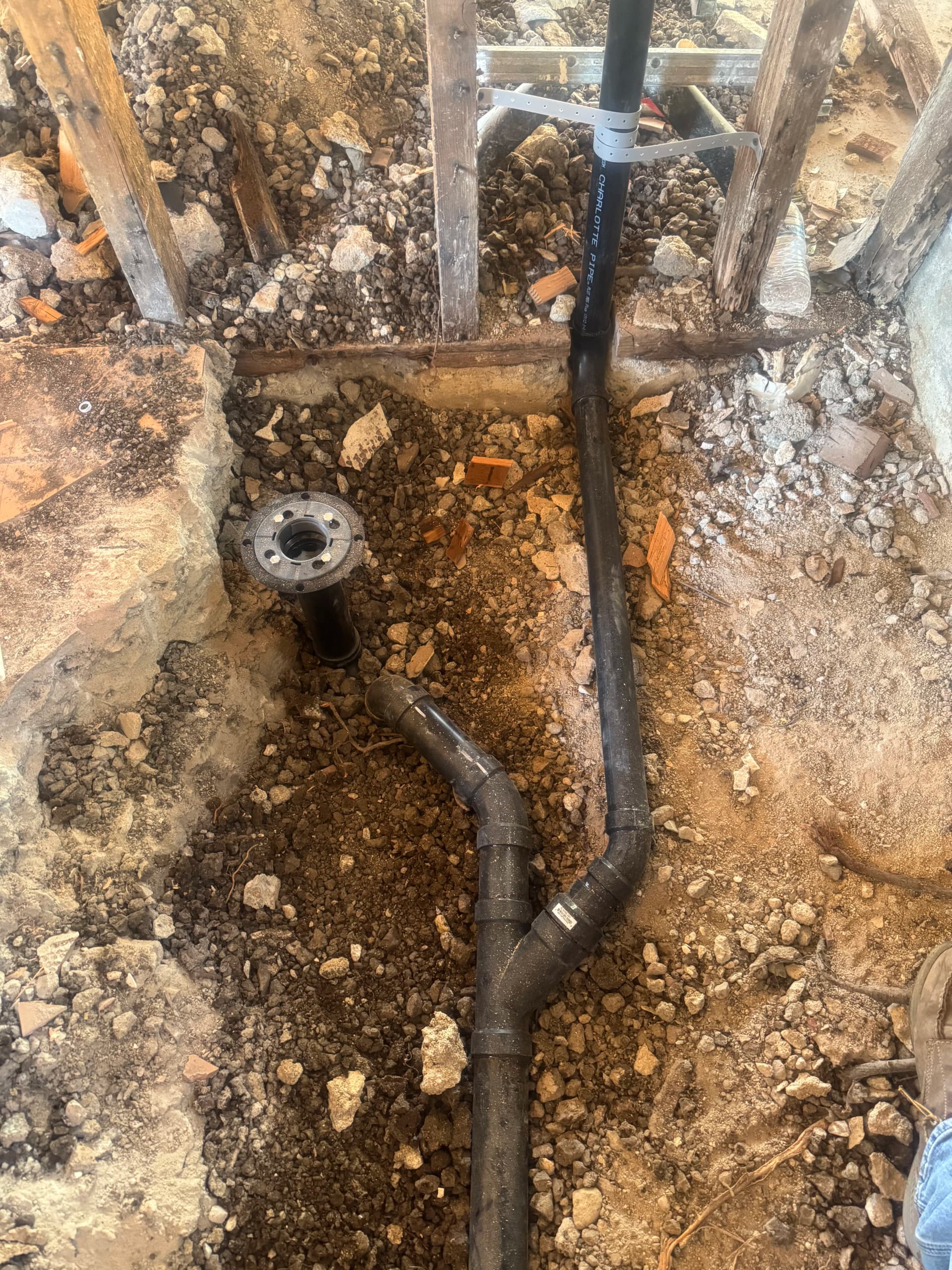 Bathroom Build DWV Rough-In Done Right image