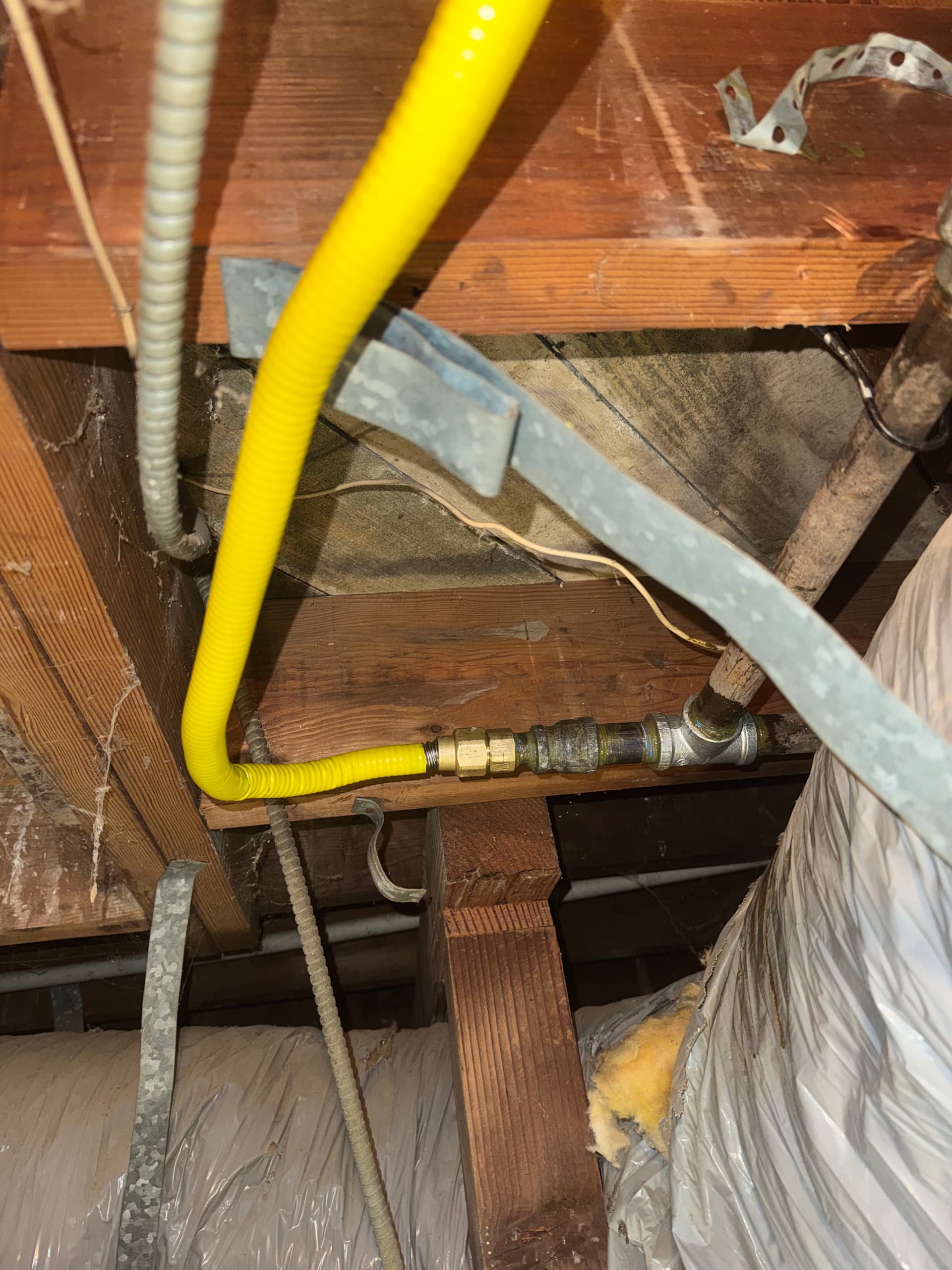 Gallery photos for Gas Dryer Line Rerouted and Cleaned Up in Whittier: Image #2