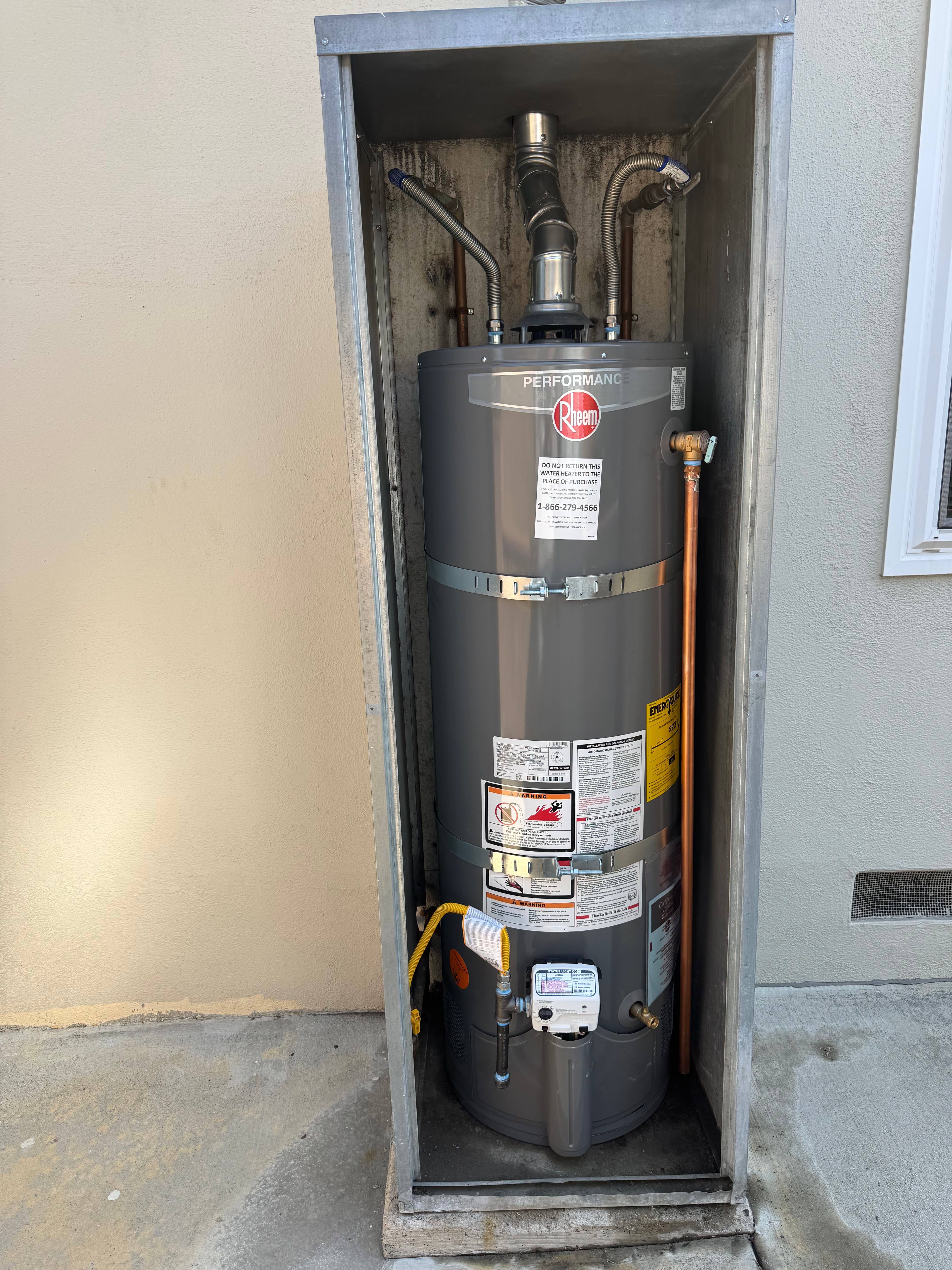 Project 40-Gallon Gas Water Heater Replacement in San Gabriel CA image