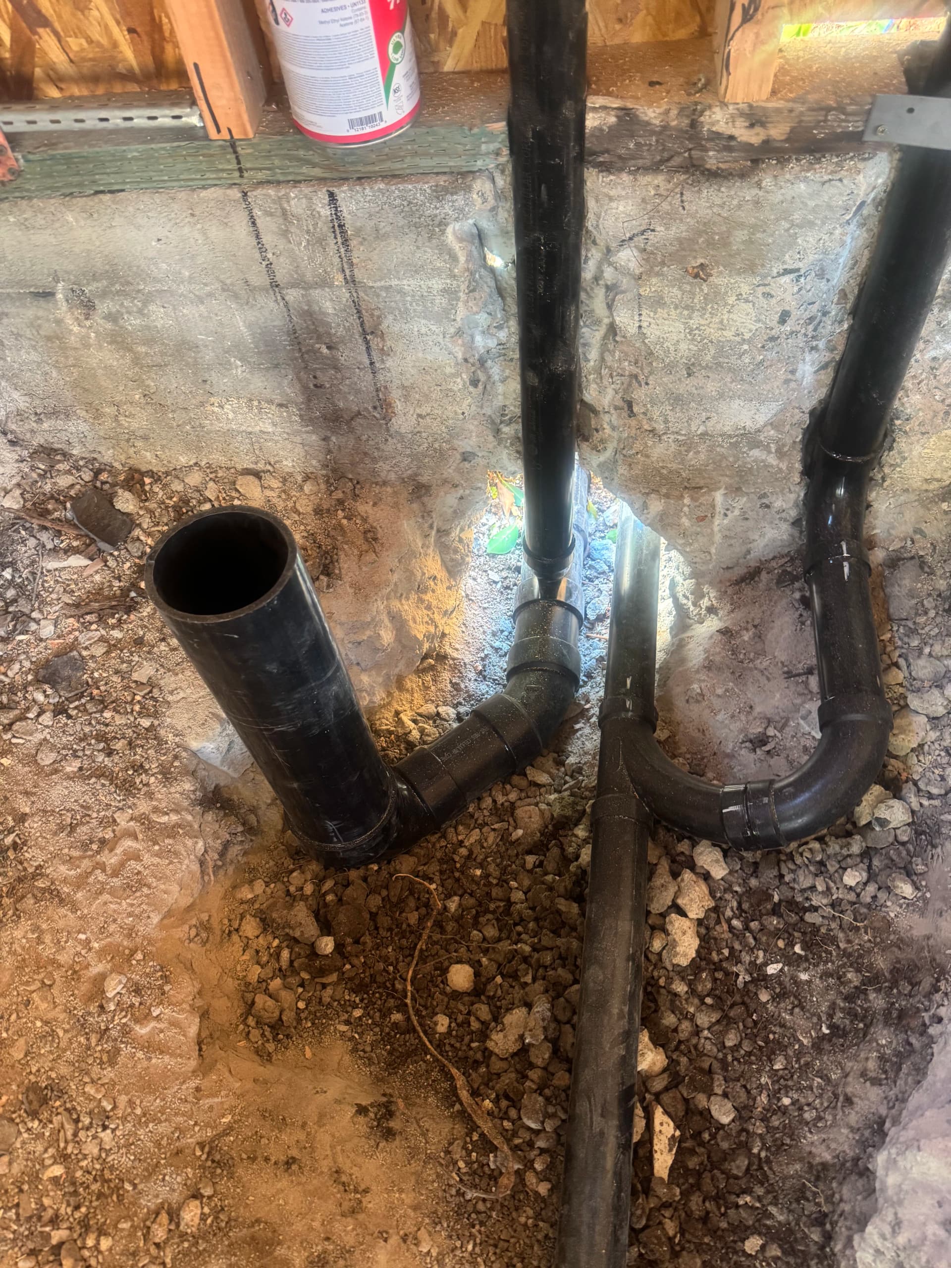 Gallery photos for Bathroom Build DWV Rough-In Done Right: Image #2