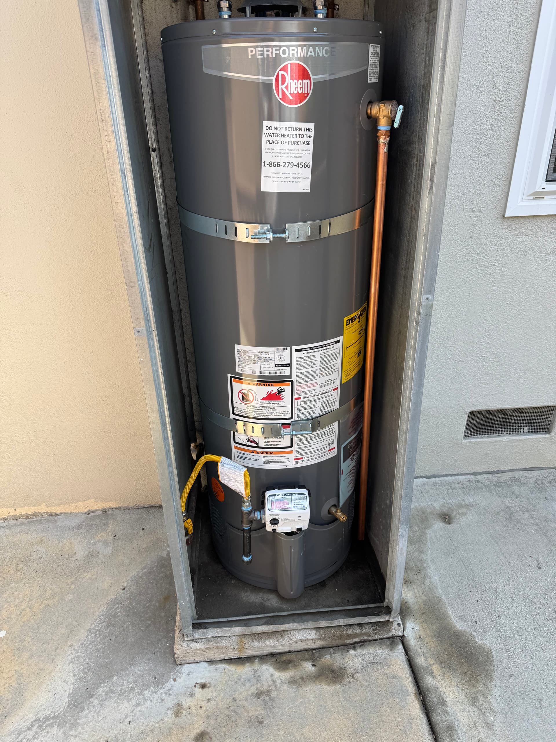 Gallery photos for 40-Gallon Gas Water Heater Replacement in San Gabriel CA: Image #2