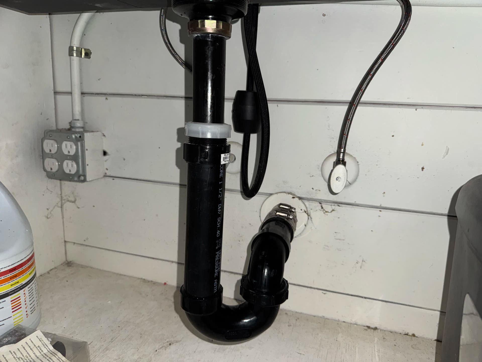 Gallery photos for Kitchen Sink Faucet and Drain Install Done Clean: Image #1