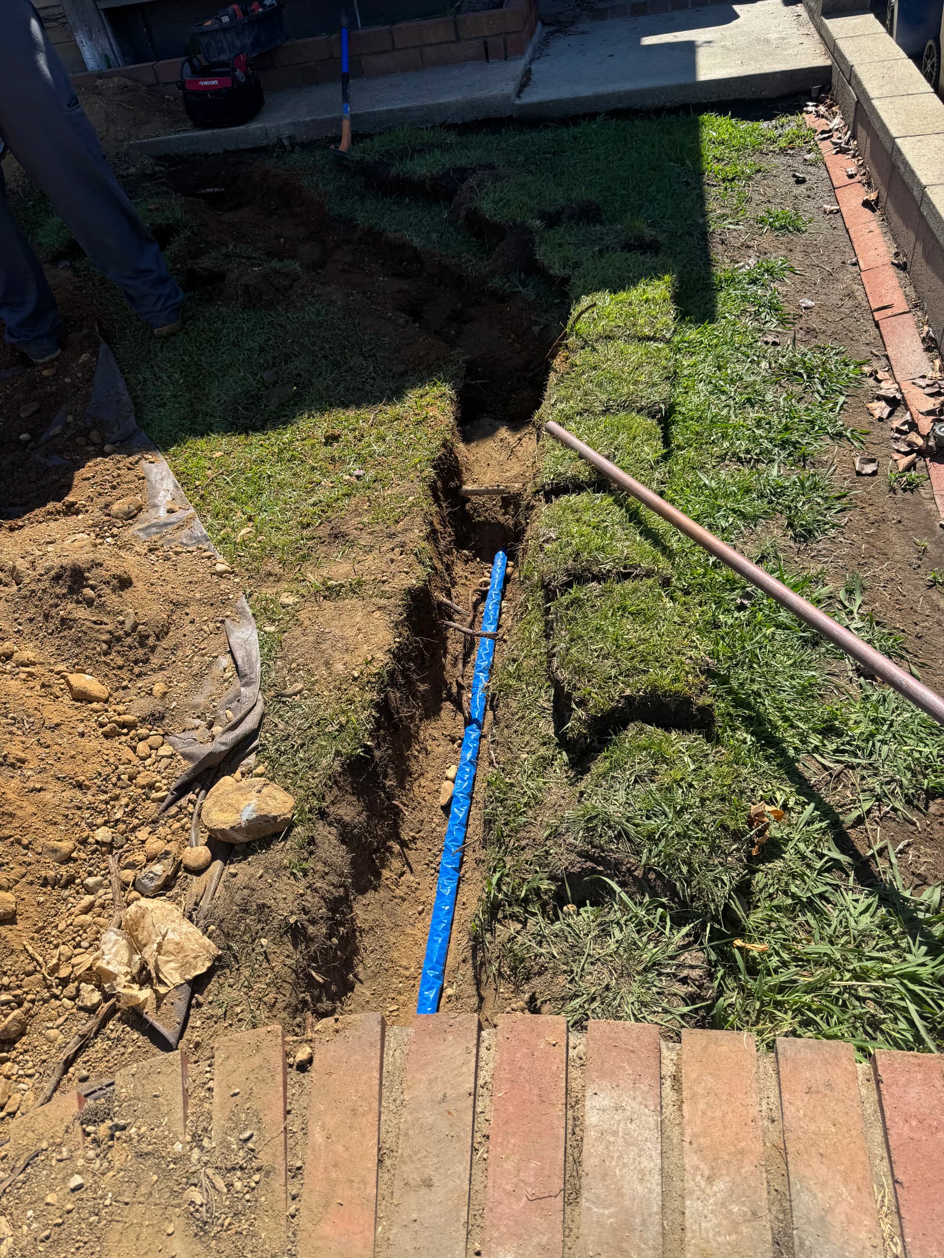 1-Inch Copper Water Service Line Replacement Done Right image