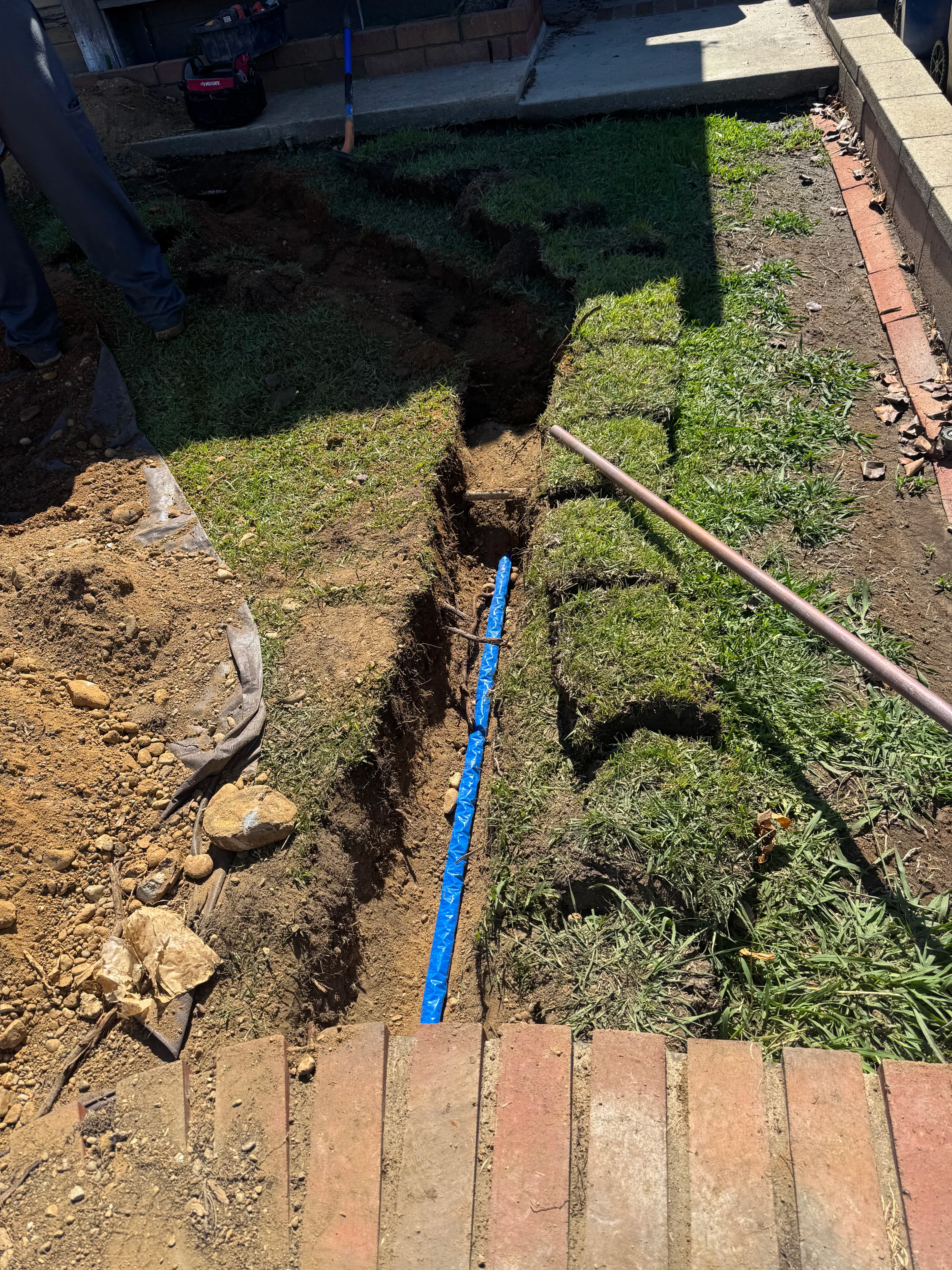 Project 1-Inch Copper Water Service Line Replacement Done Right image
