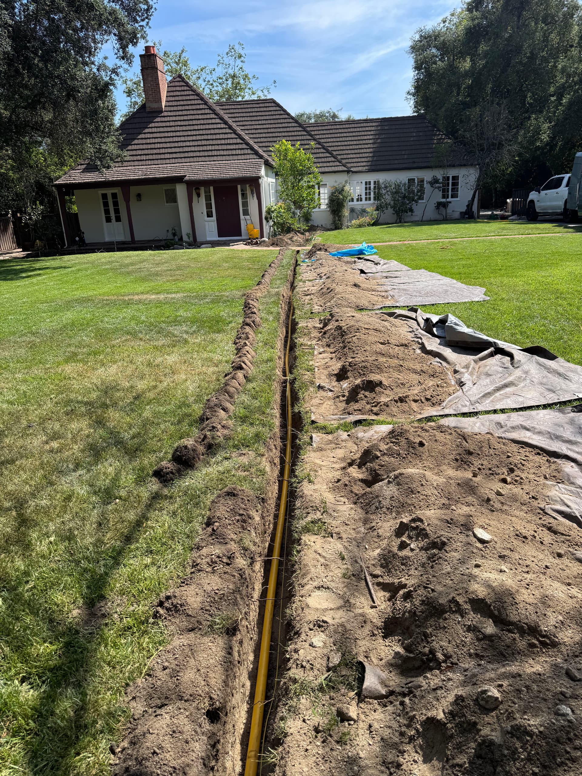 Gallery photos for Gas Line Replacement from Meter to Building in Arcadia: Image #1