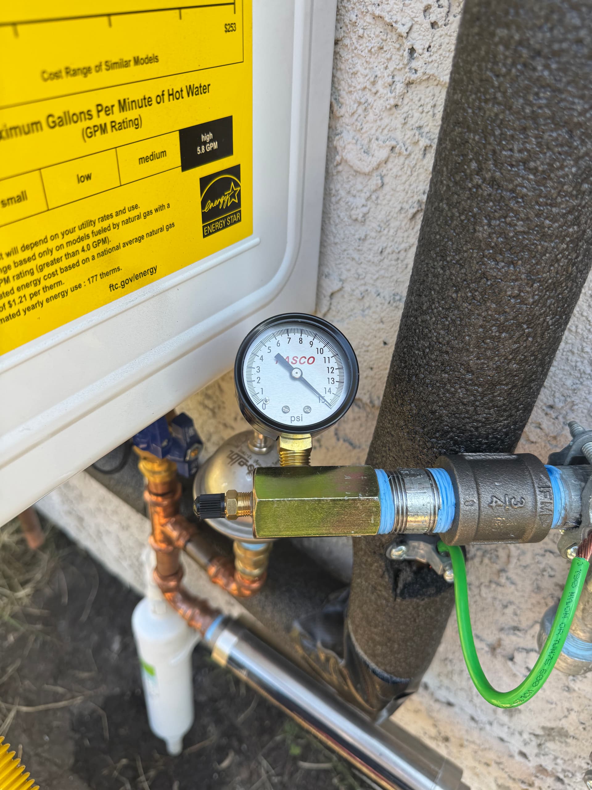 Gallery photos for Tankless Water Heater Installation Ready for Inspection in West Covina: Image #3