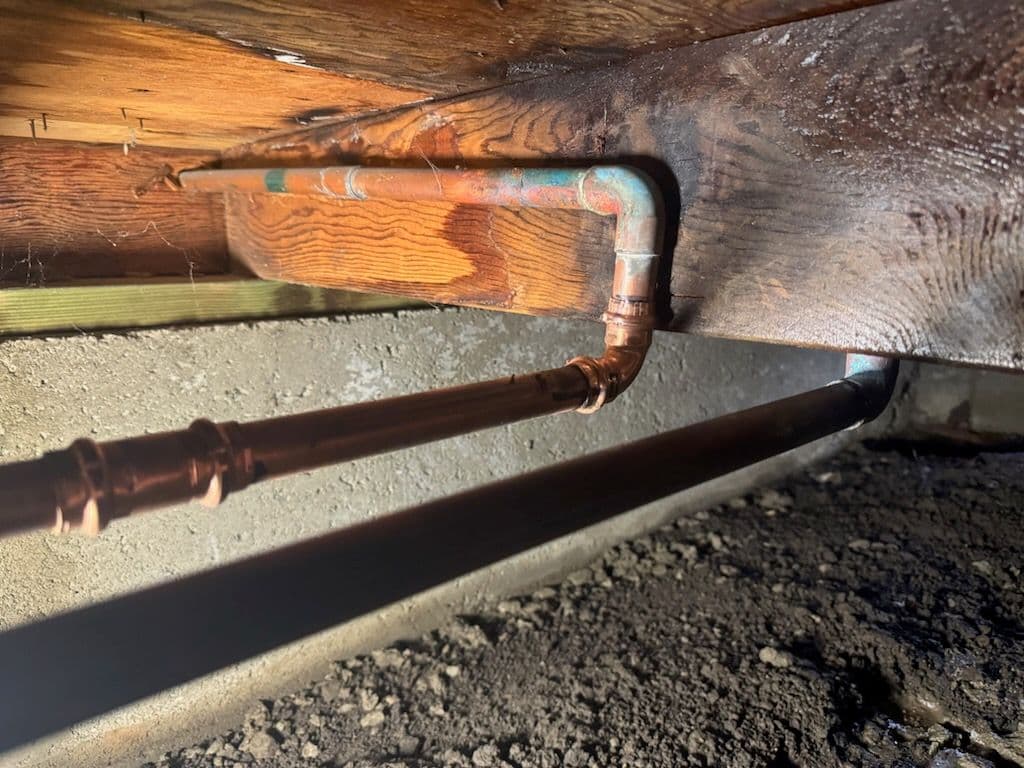 Copper Pipe Repair in Whittier with Propress