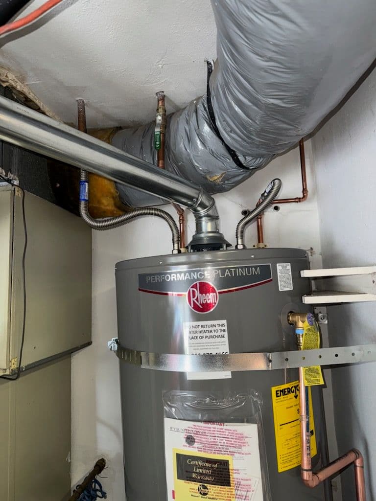 Reliable Rheem Water Heater Installation image