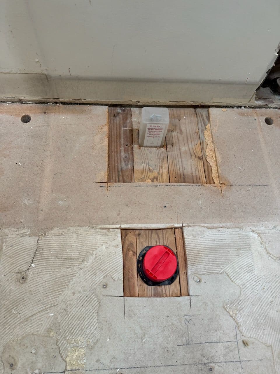 Gallery photos for Rough Plumbing Installation for Freestanding Tub and Tub Filler: Image #2