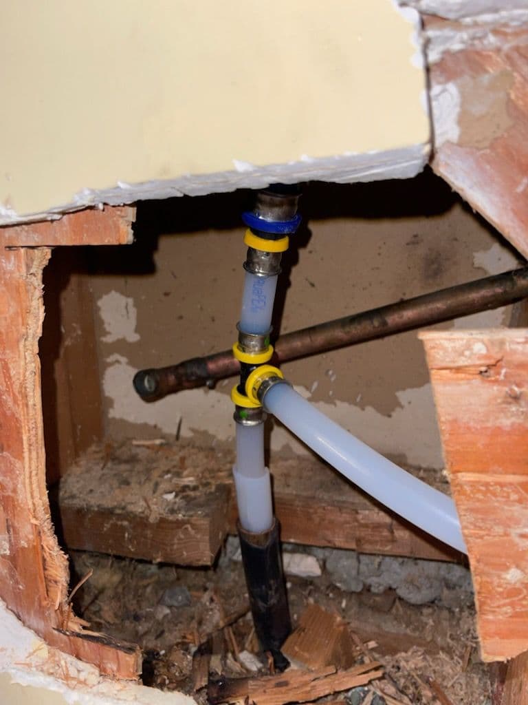 Project Efficient Slab Leak Fix with PEX-A Pipes in Rowland Heights image