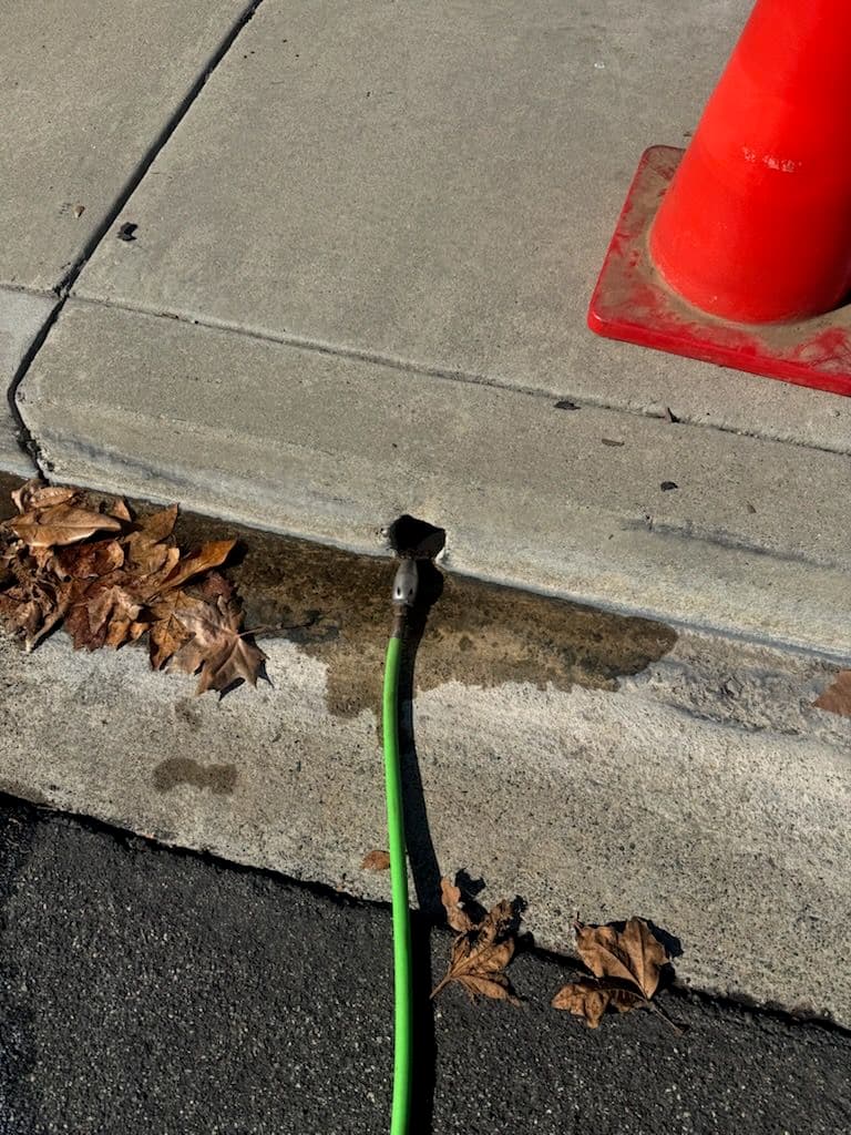 Area Drain Cleaning with Skid Jetter in Walnut CA image
