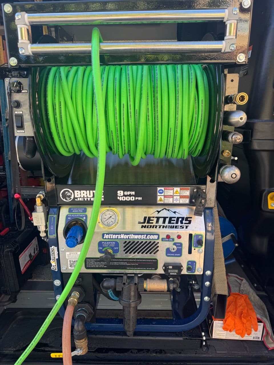 Gallery photos for Area Drain Cleaning with Skid Jetter in Walnut CA: Image #1