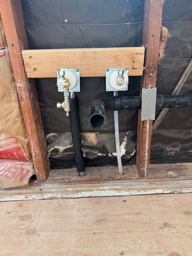 Gallery photos for Kitchen Sink Relocation and PEX Update in Whittier: Image #3