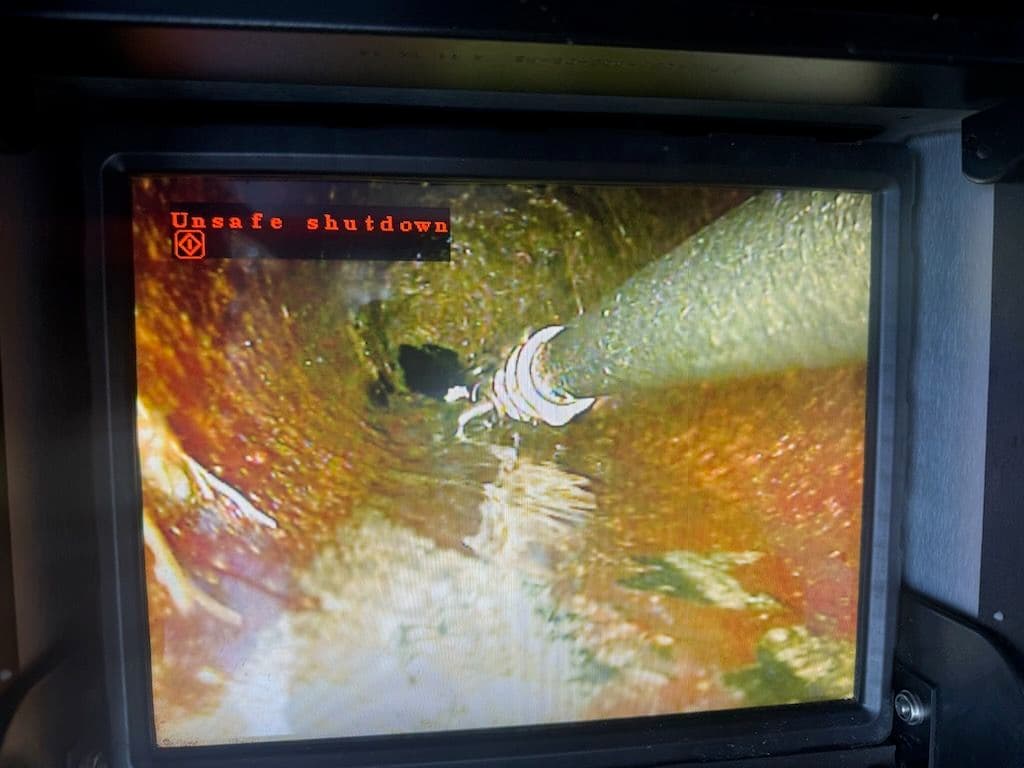 Gallery photos for Root Issue Resolution with Sewer Camera Inspection: Image #2