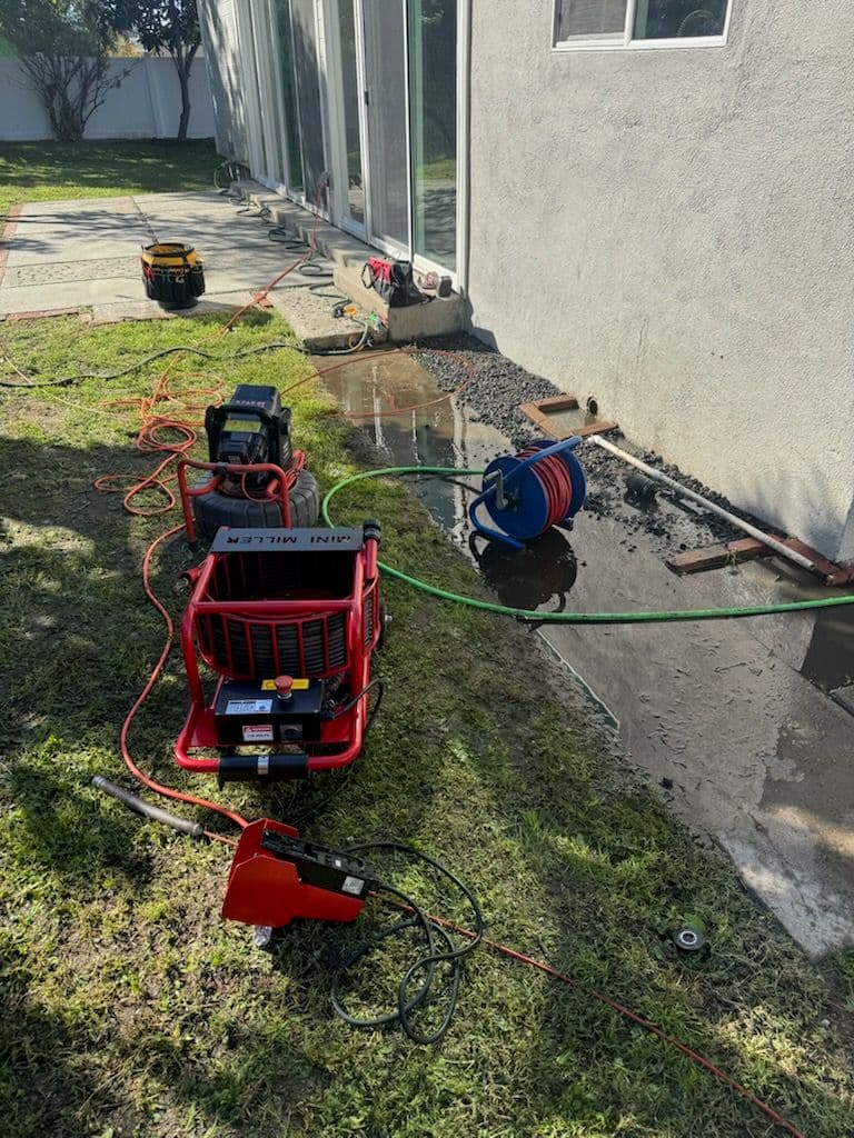 Gallery photos for Descending Descale and Hydro Jetting Tackle in Duarte CA: Image #1