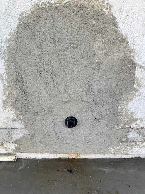 Gallery photos for Efficient Kitchen Drain Wall Repair Solution: Image #2