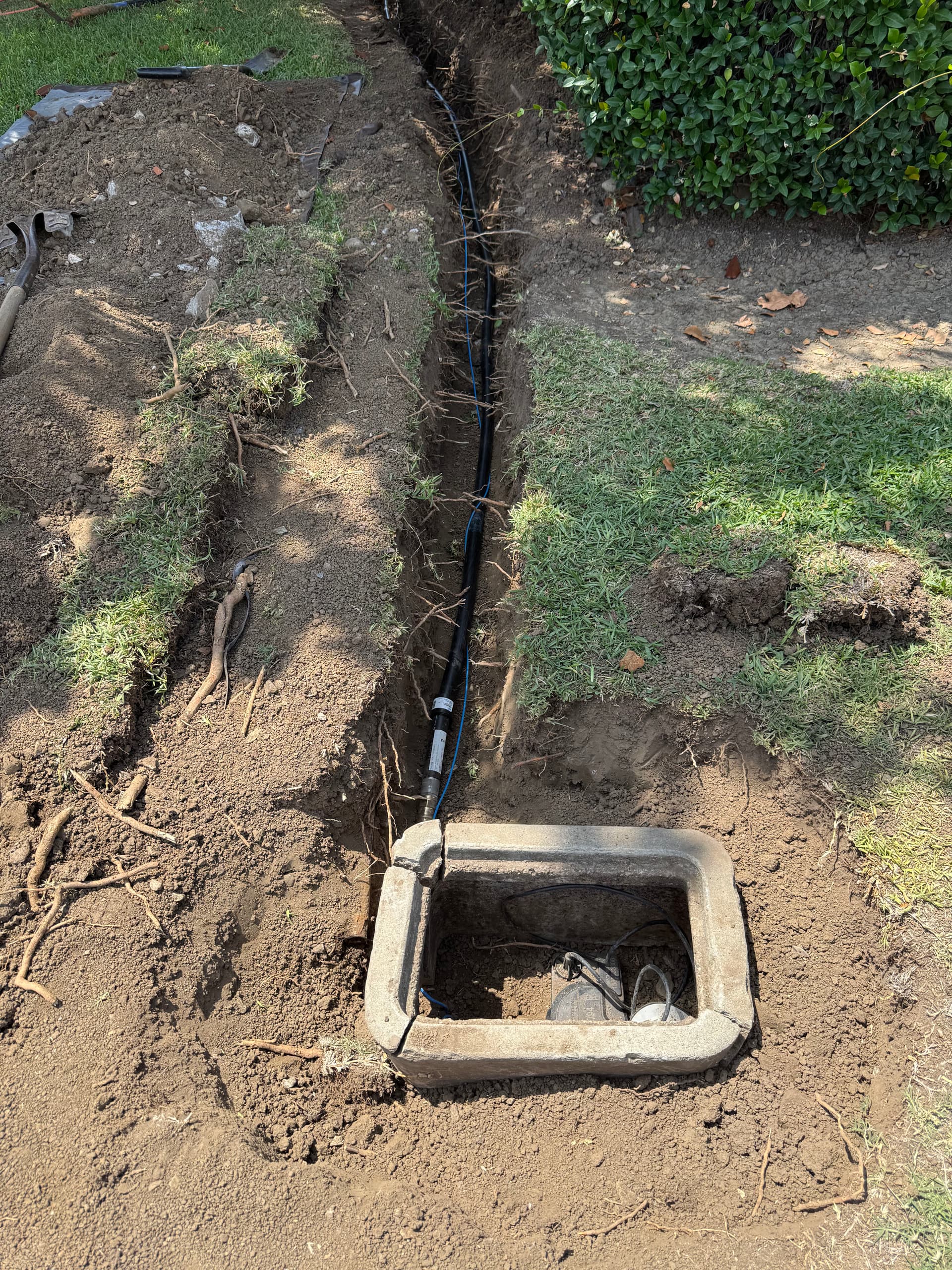 Gallery photos for Water Service Line Replacement with New Poly Pipe: Image #1