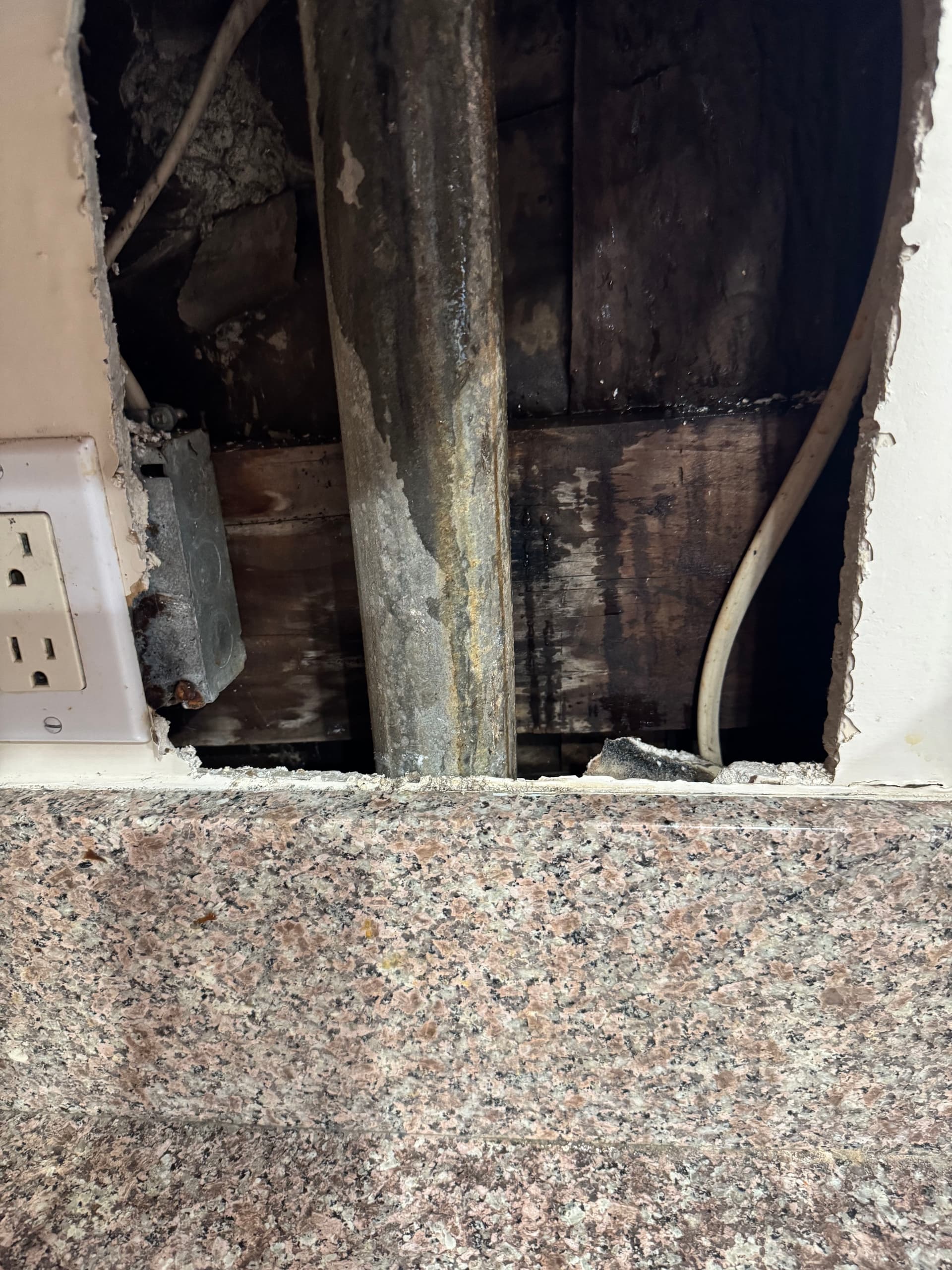 Rotted Galvanized Shower Drain Line Replaced in Hacienda Heights image
