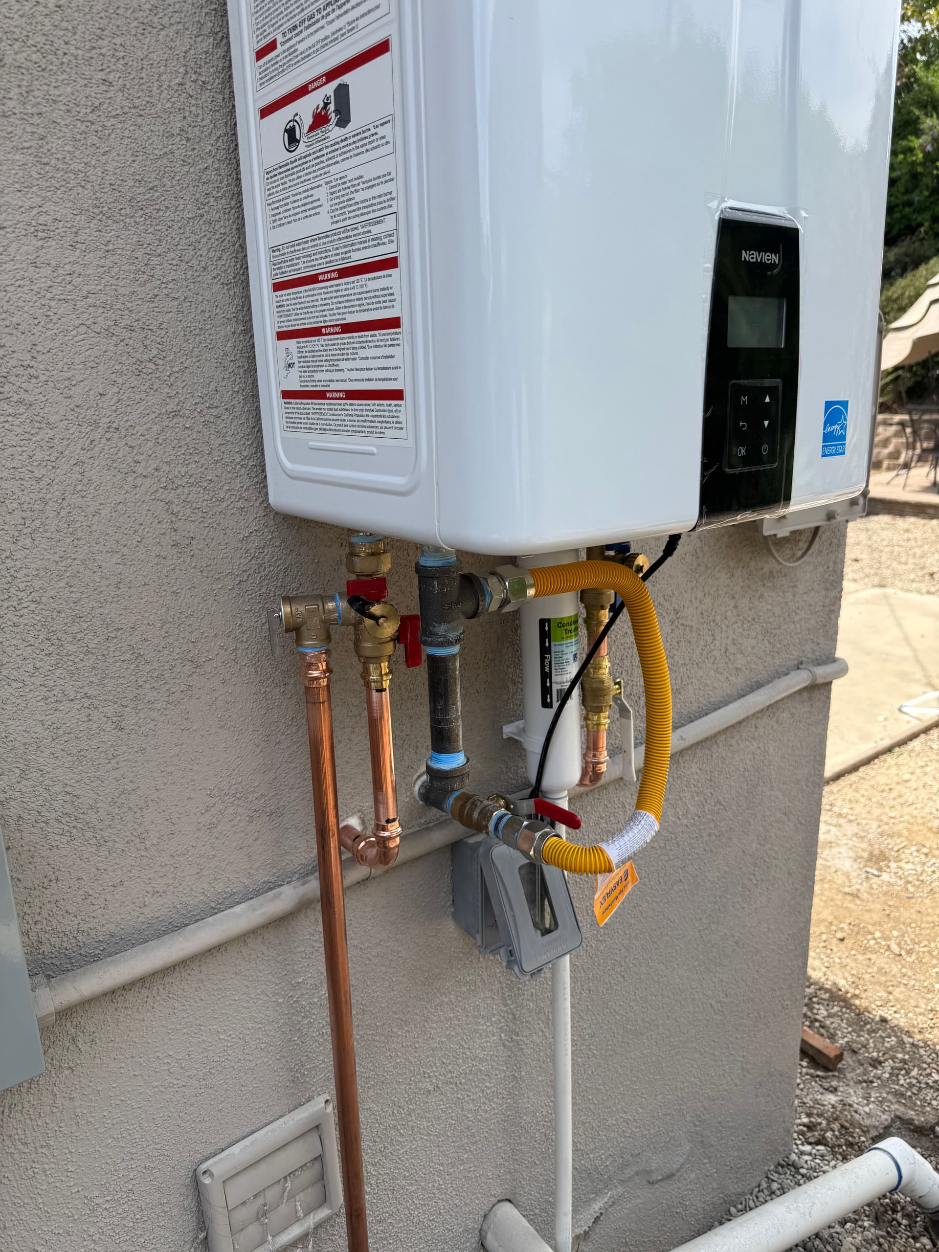 Gallery photos for Tankless Water Heater Relocation Done Right in Whittier: Image #1