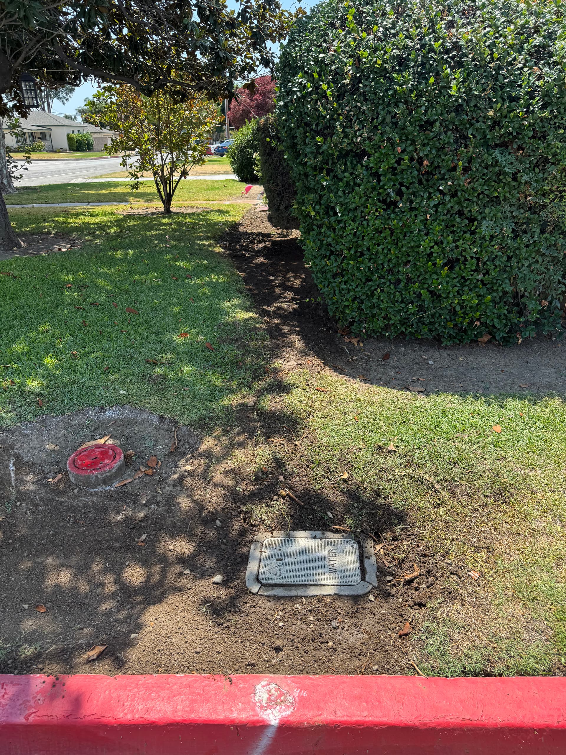 Gallery photos for Water Service Line Replacement with New Poly Pipe: Image #3