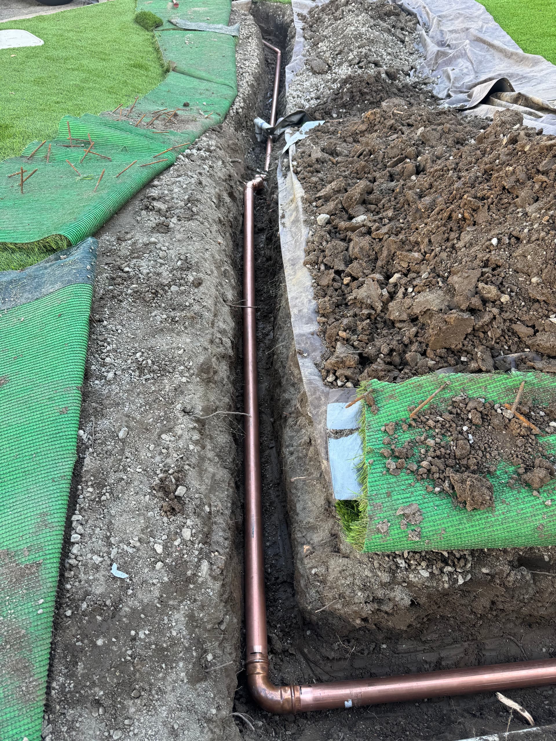 Gallery photos for Copper Pipe Installation at City of Industry: Image #2