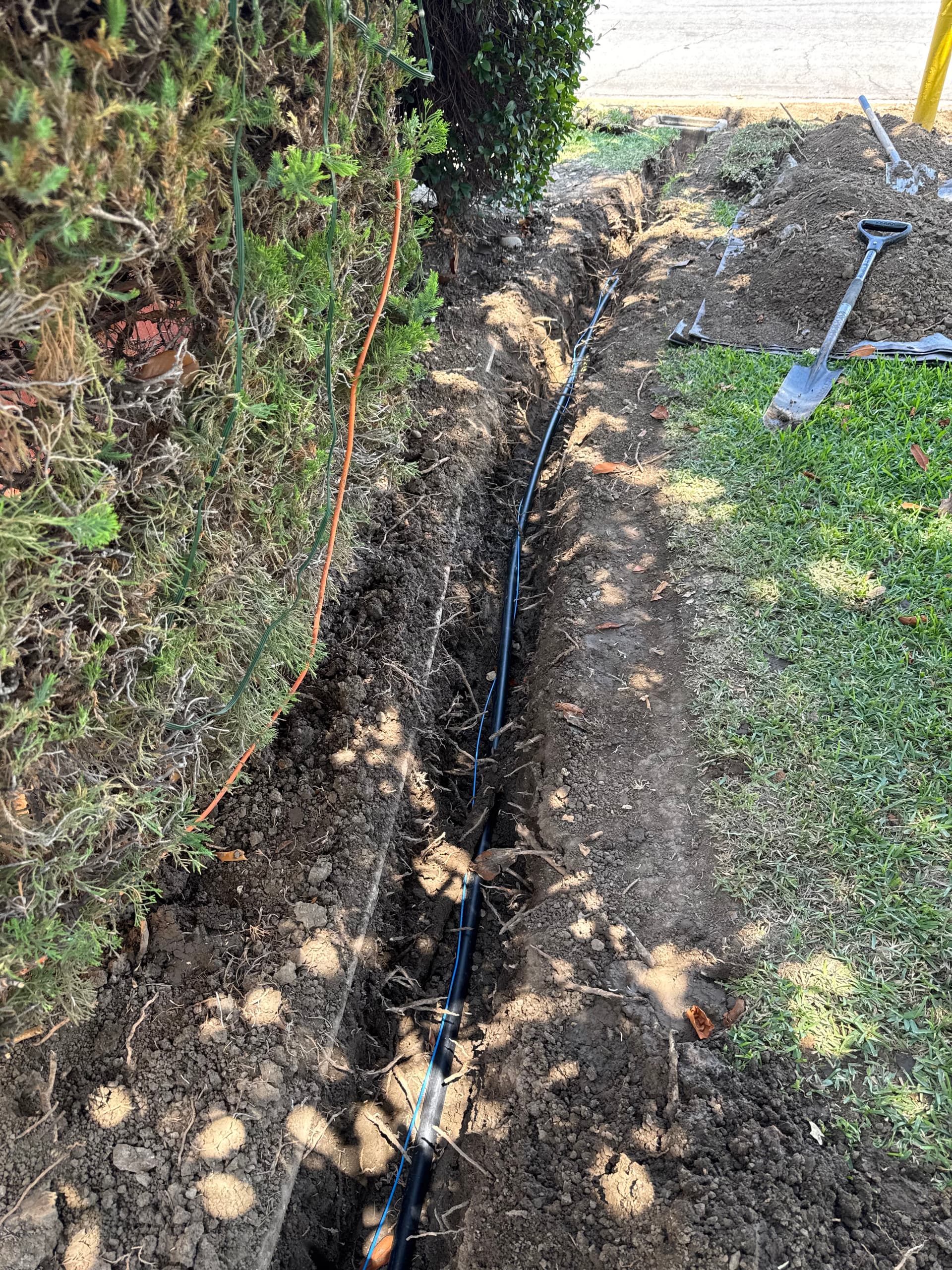 Gallery photos for Water Service Line Replacement with New Poly Pipe: Image #2