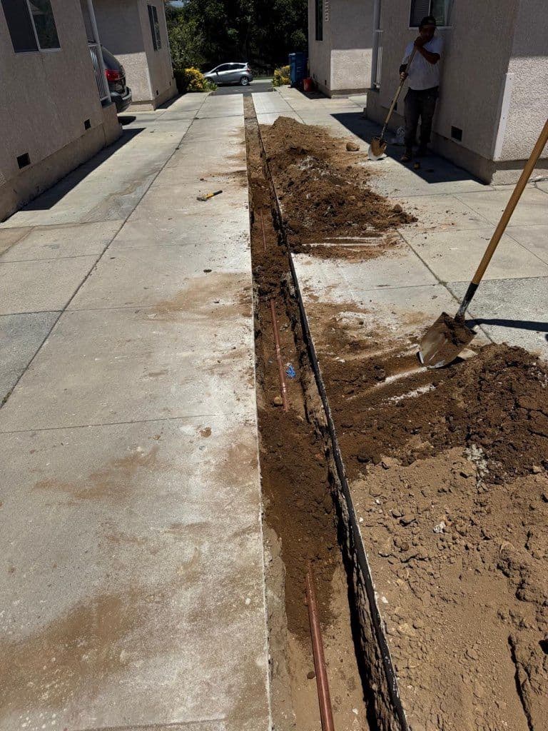 Gallery photos for Water Service Pipe Upgrade in Azusa, CA: Image #2